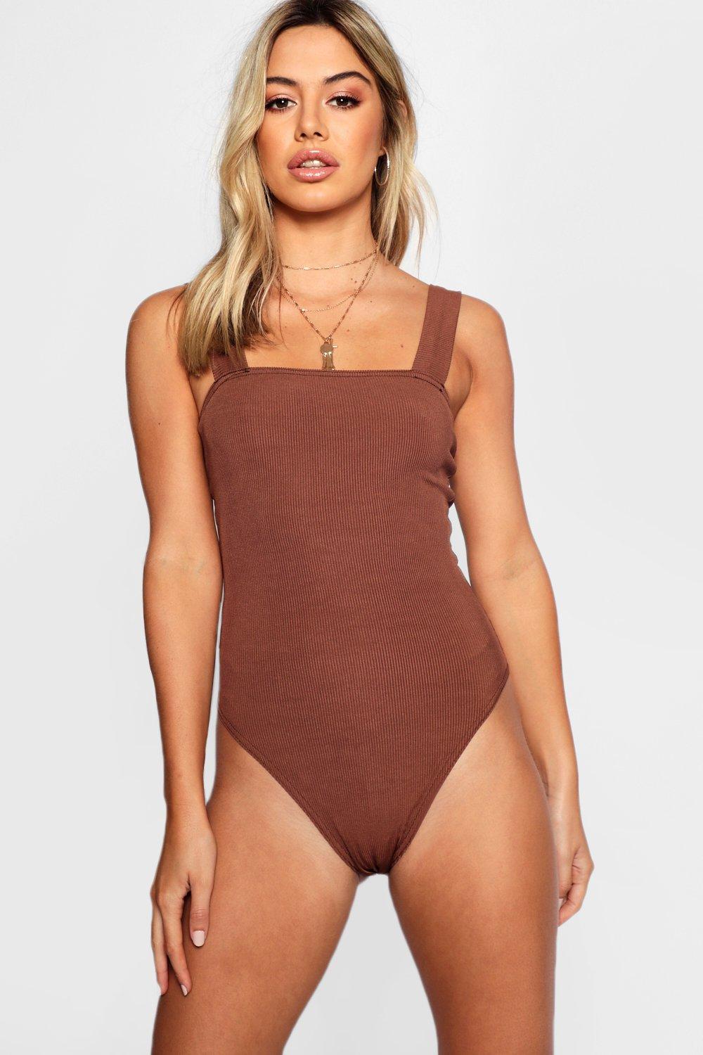 thick strap bodysuit