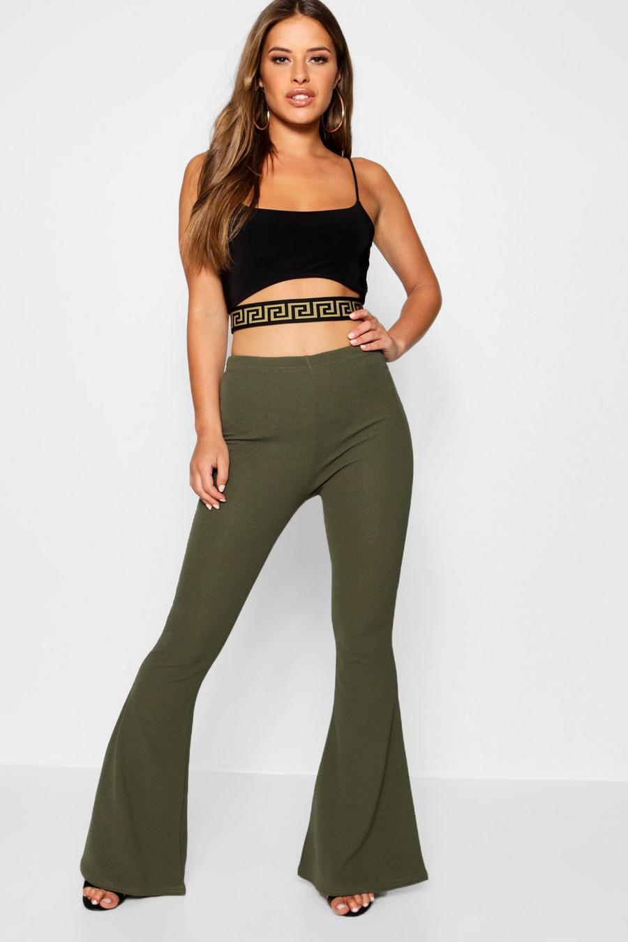 Petite Basic Stretch Skinny Flare Trouser image number 1