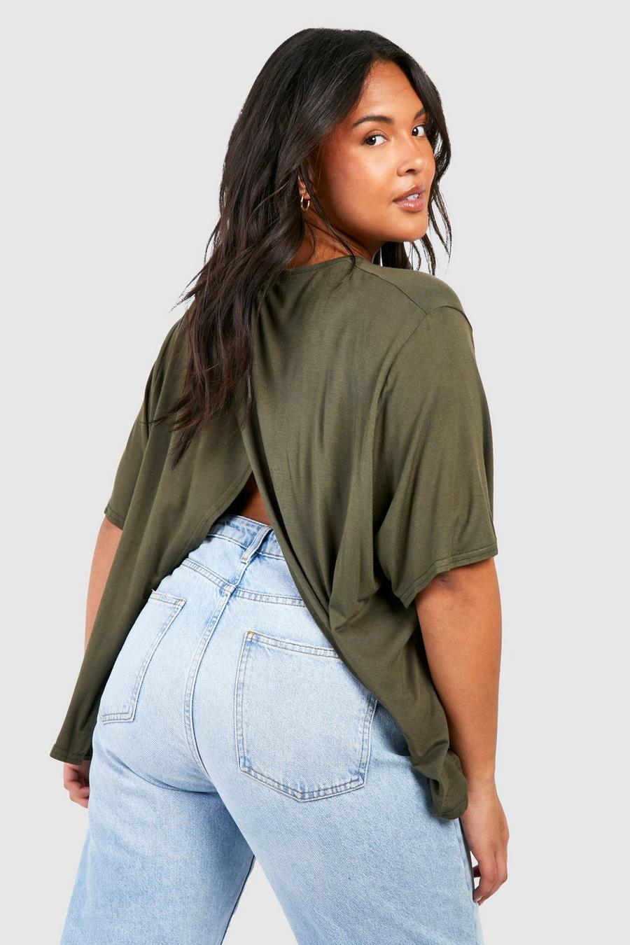 Jersey Knit Plus-Size Tops for Women