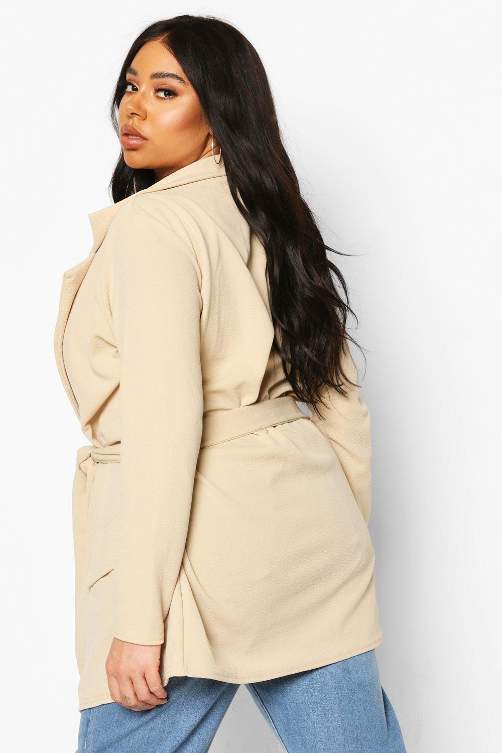 Boohoo hot sale curve blazer