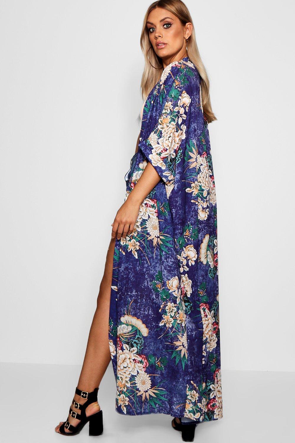 plus maxi kimono