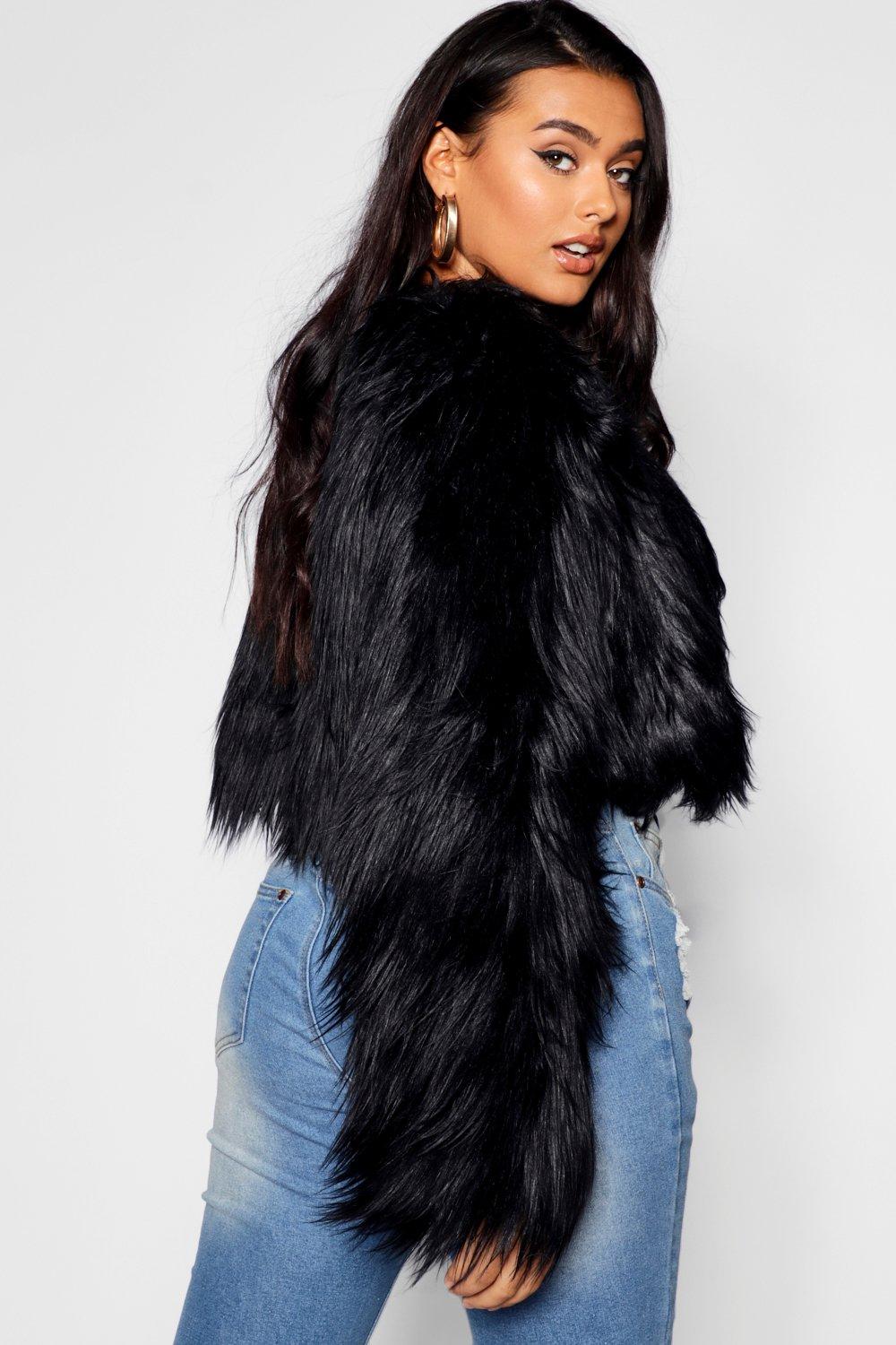 Boohoo 2024 shaggy jacket