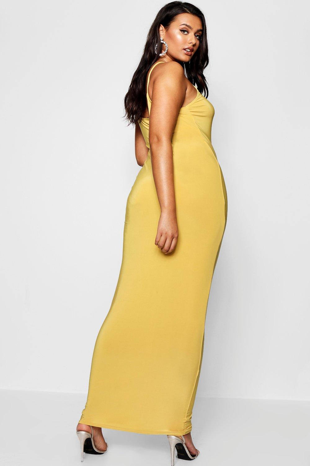 boohoo slinky dress