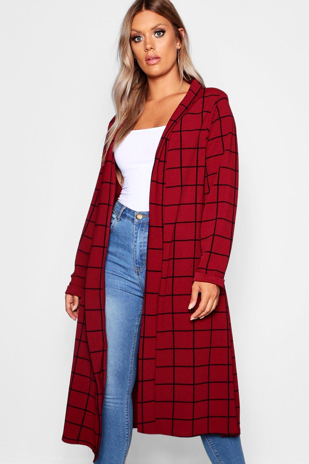 Boohoo duster coat online