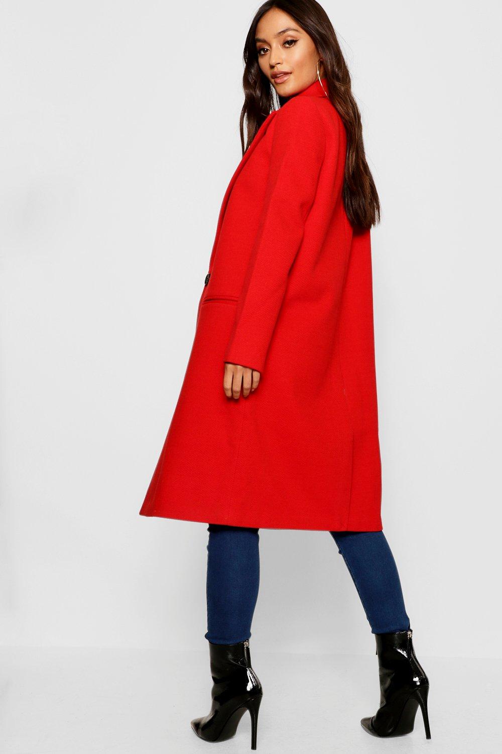 Boohoo duster sales coat petite