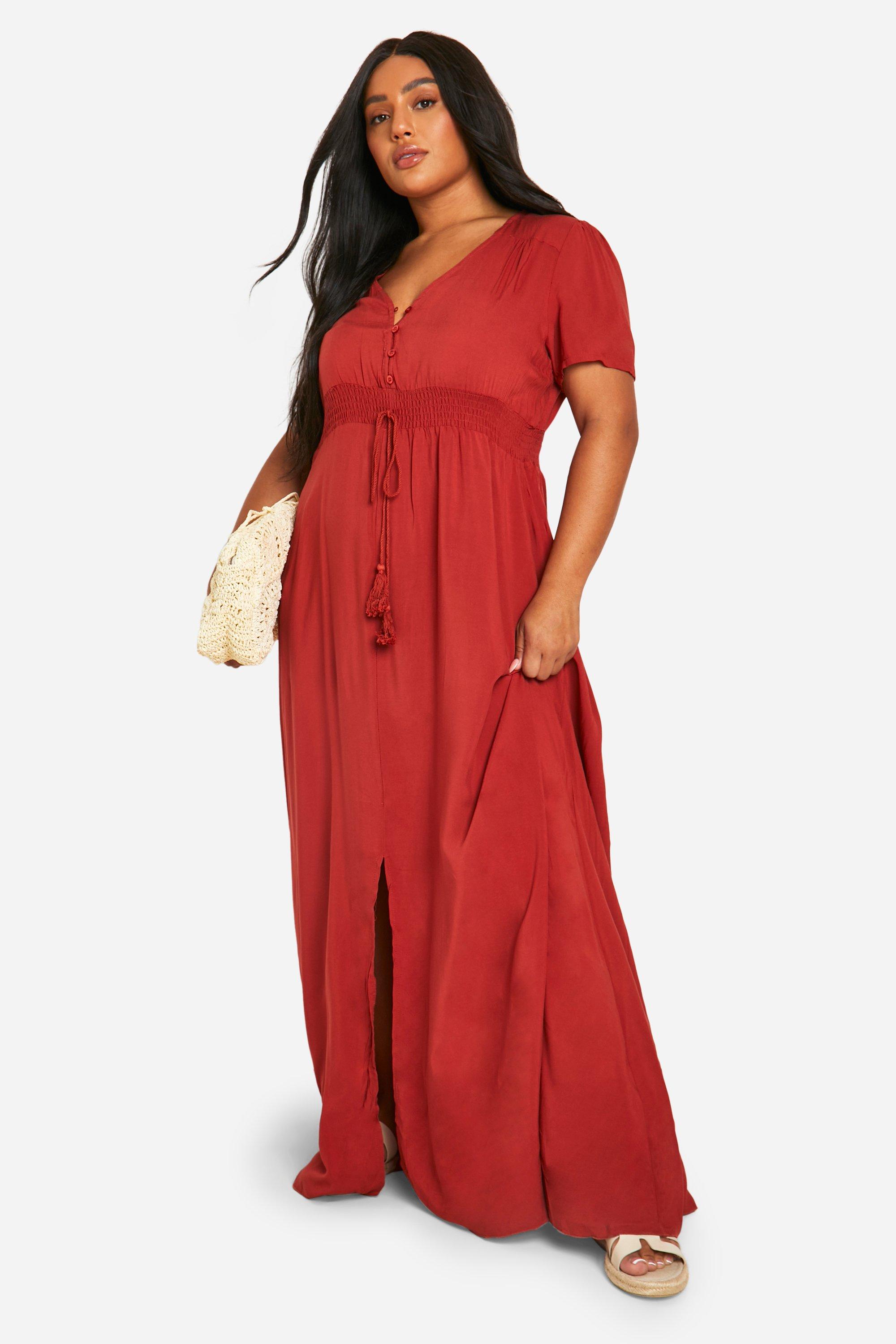 Plus clearance ruched dress