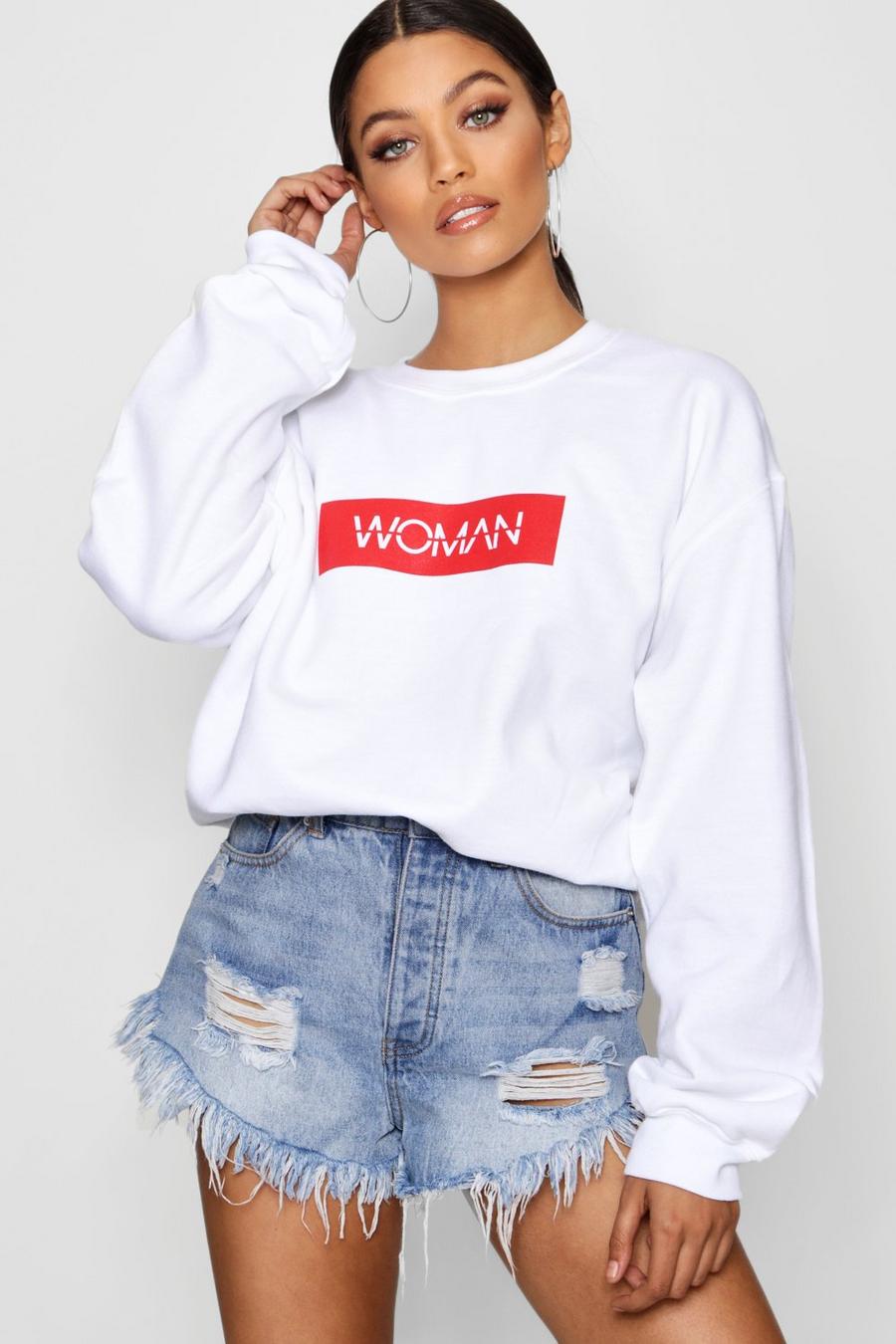 Plus - "Woman" sweatshirt image number 1