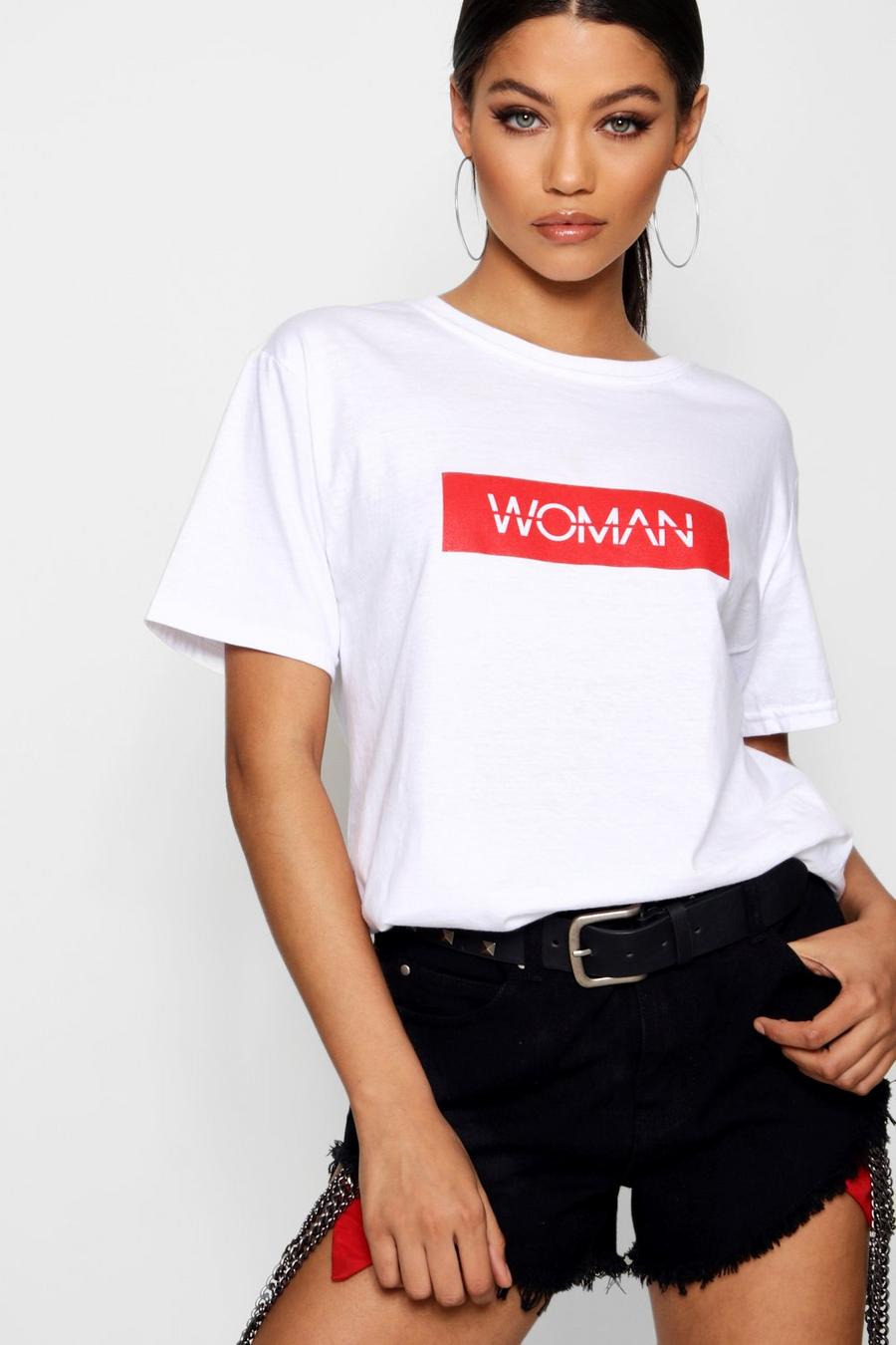 T-shirt femme, Blanc white image number 1