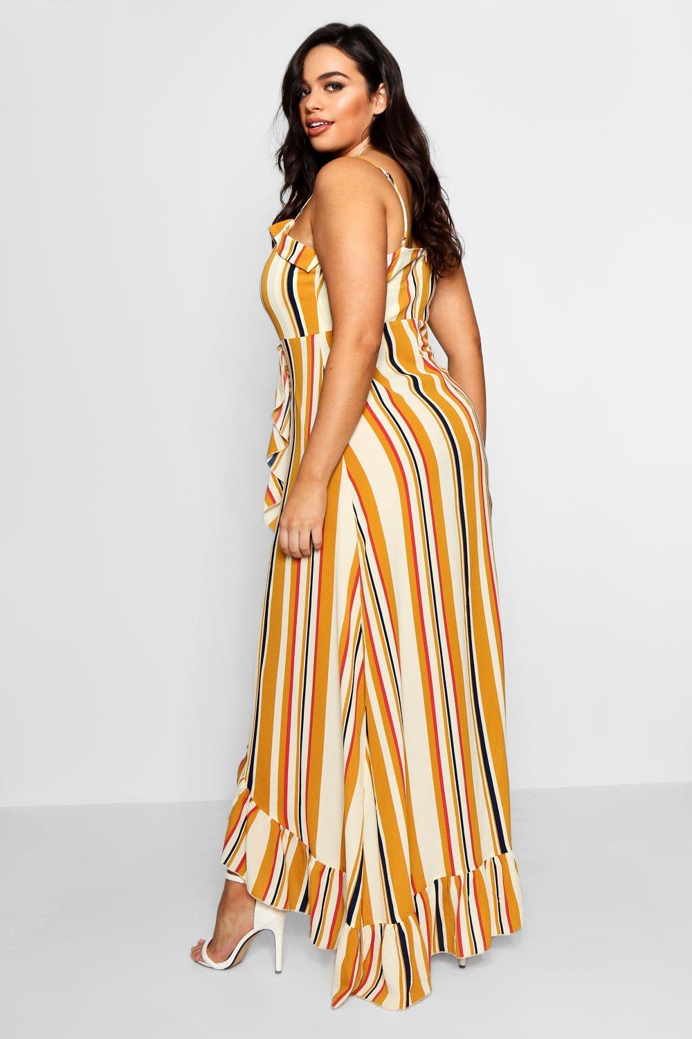 Boohoo boho cheap maxi dress