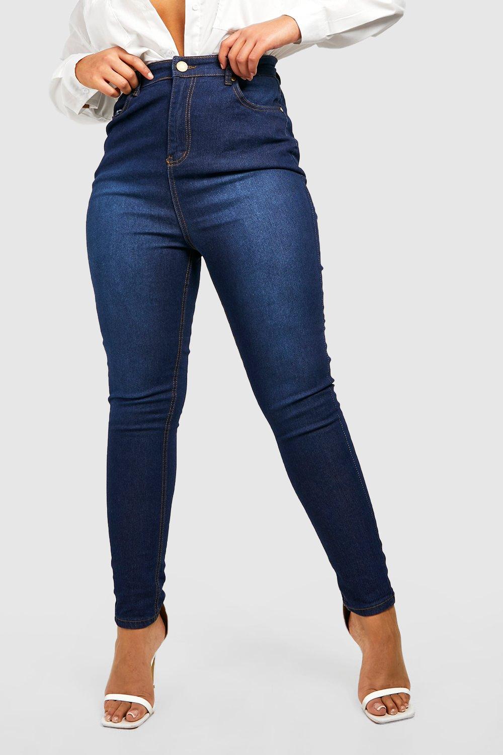 Jeans femme taille haute grande taille sale