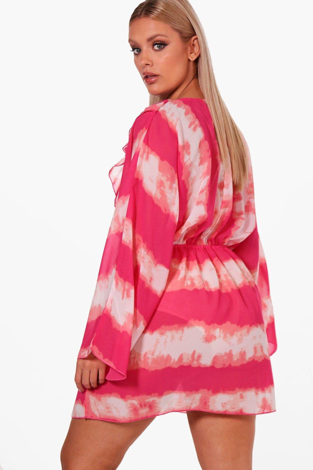 boohoo kaftan dress