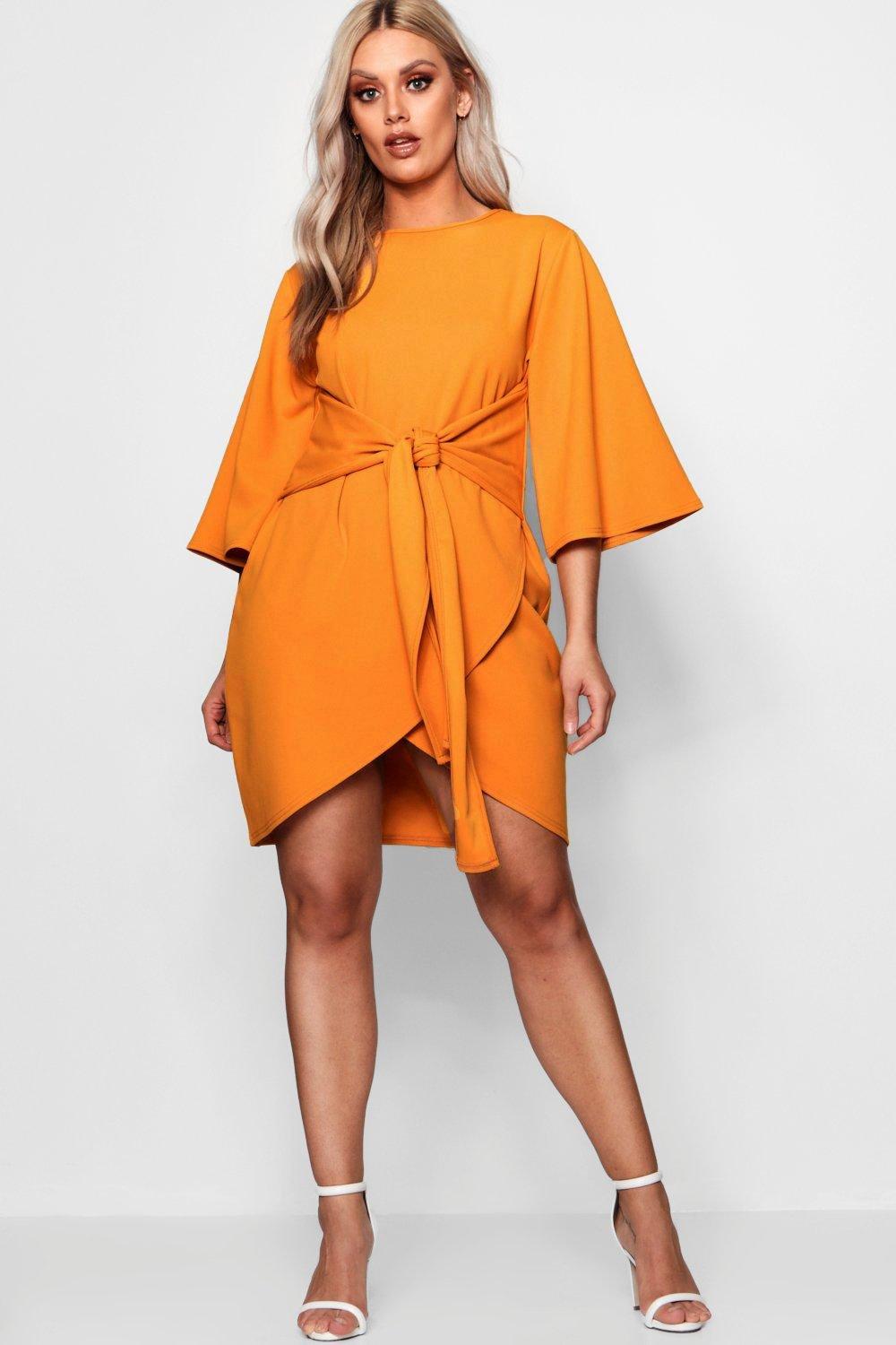 boohoo curve kimono