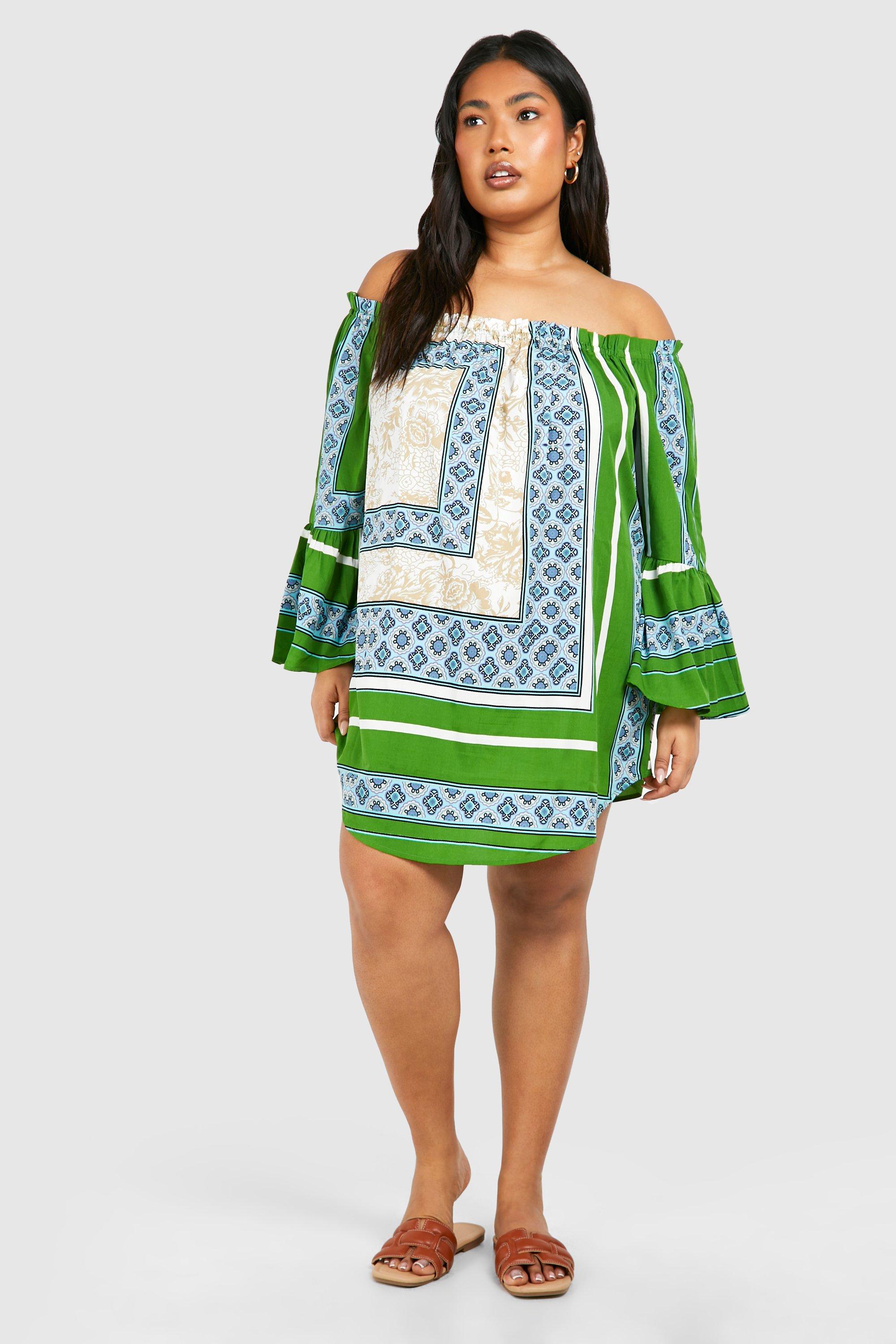 Tunic best sale dress boohoo