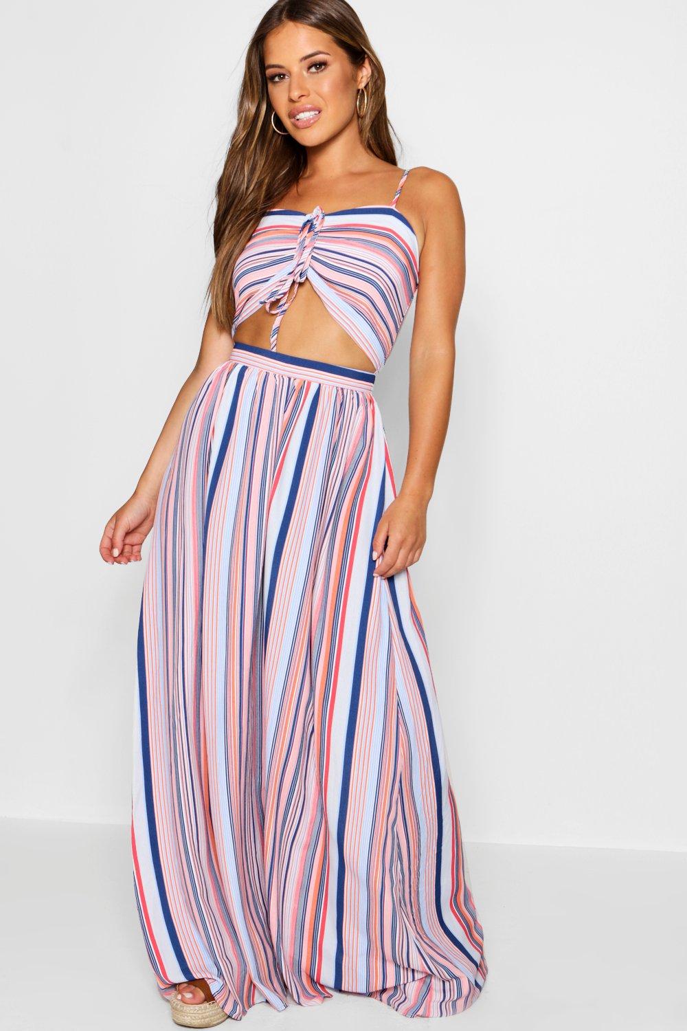 petite denim maxi dress