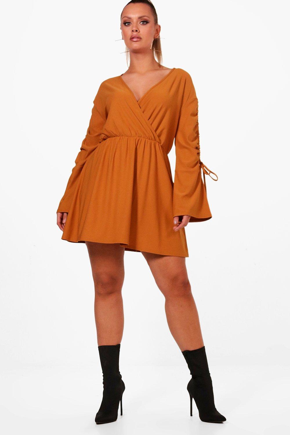 tie sleeve dress