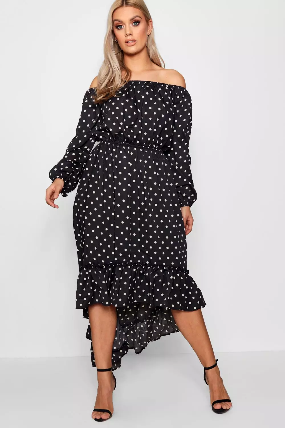 Spotty 2025 ruffle dress