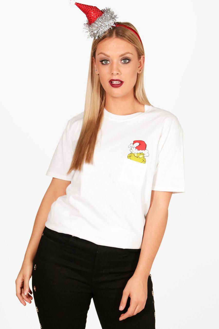Plus Grinch Xmas Tasche T-Shirt image number 1