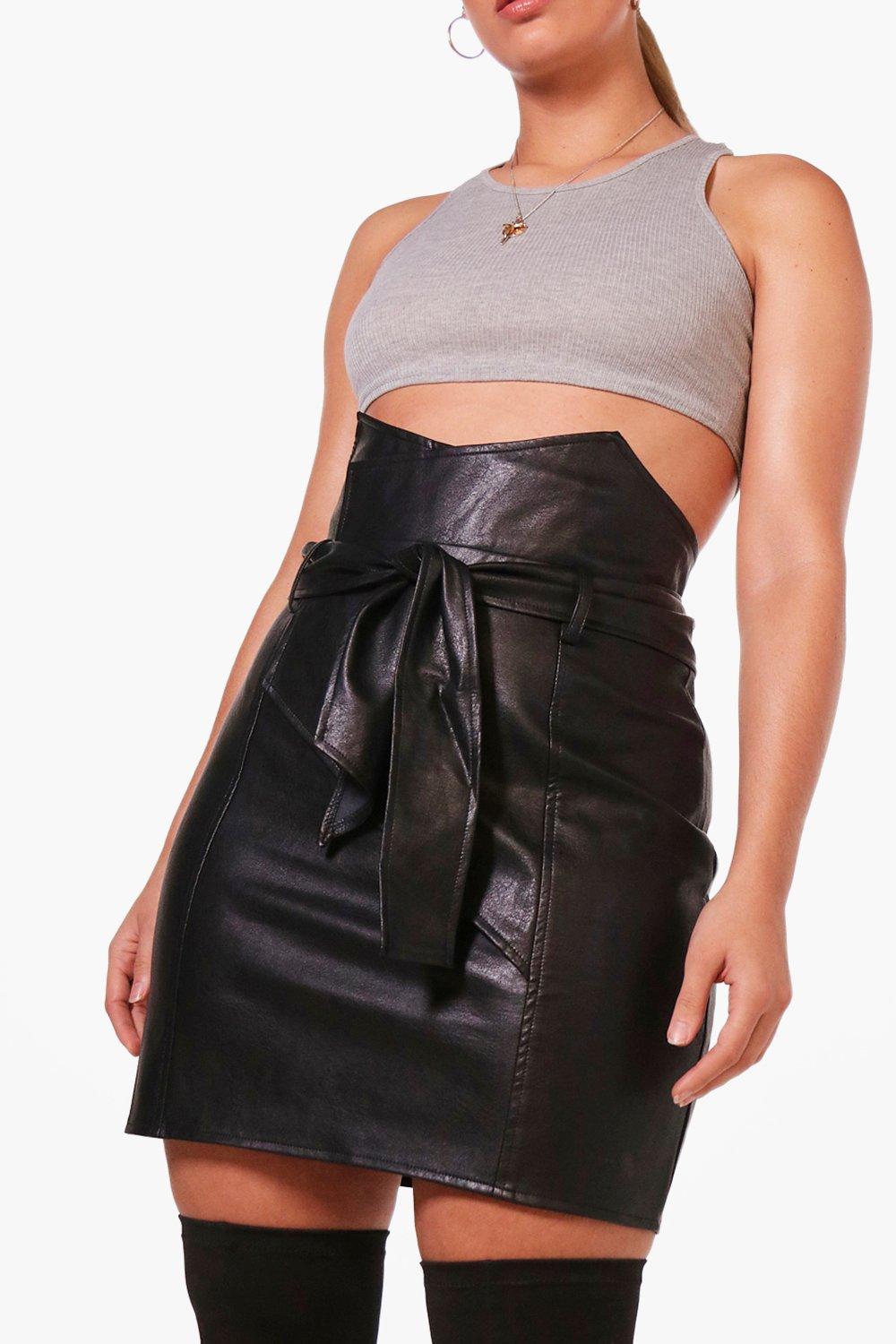 Boohoo paperbag outlet skirt