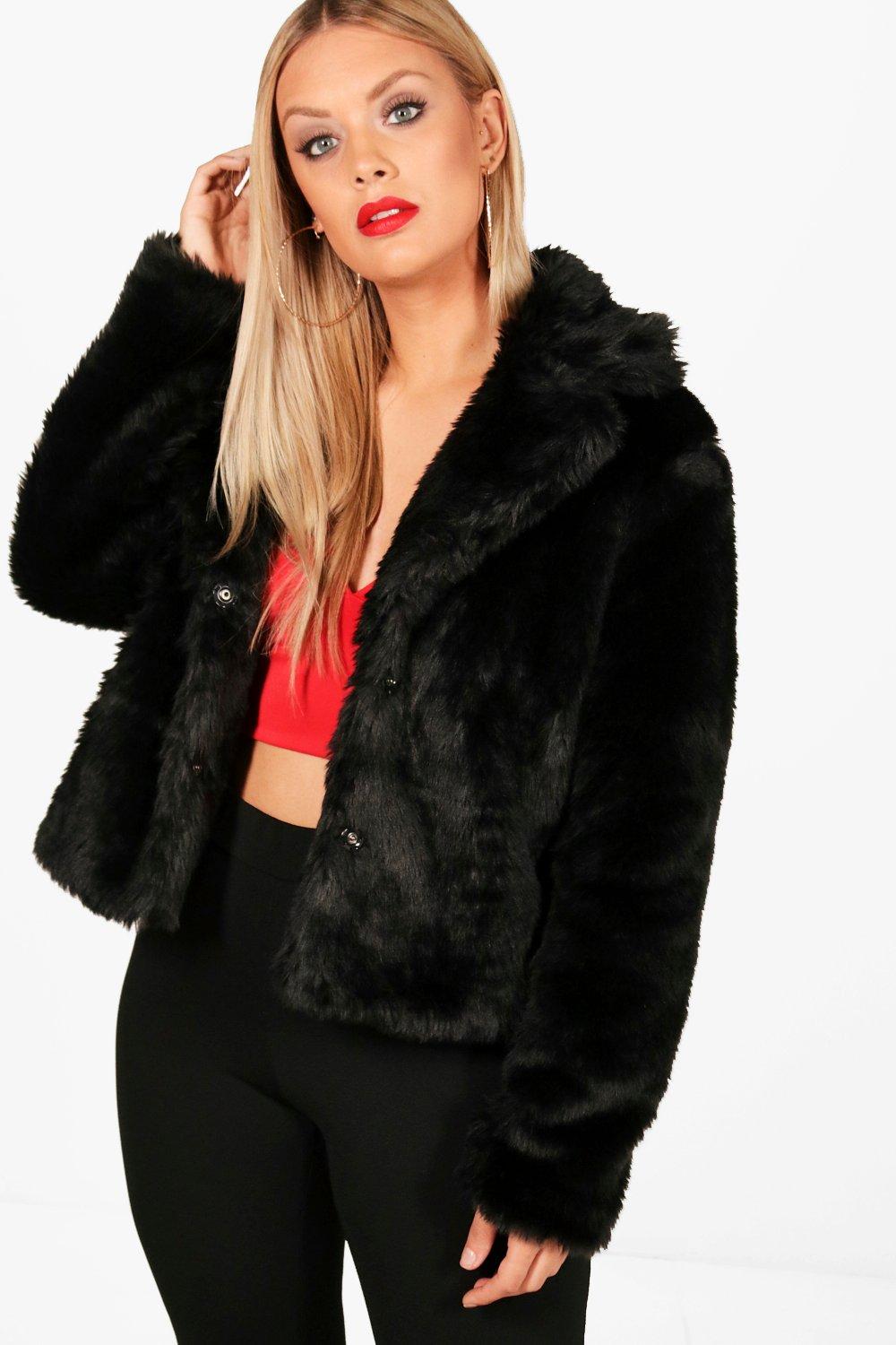 boohoo curve coats