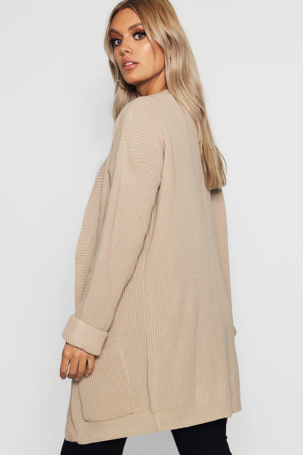 boohoo curve cardigans