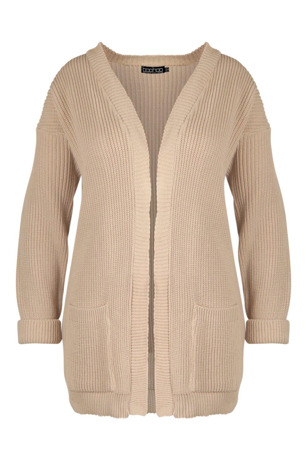 boohoo curve cardigans