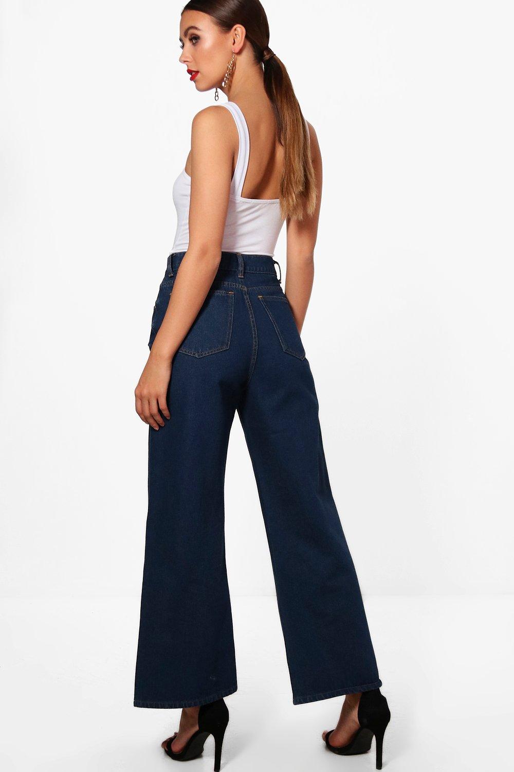 cropped wide leg jeans petite