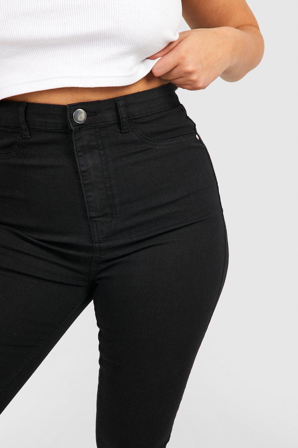 Wierook thuis onderbreken Plus Jeggings Met Hoge Taille | boohoo