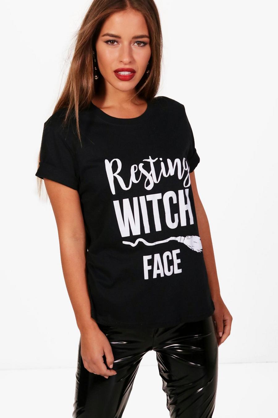 Petite Kate Resting Witch Face T-Shirt image number 1