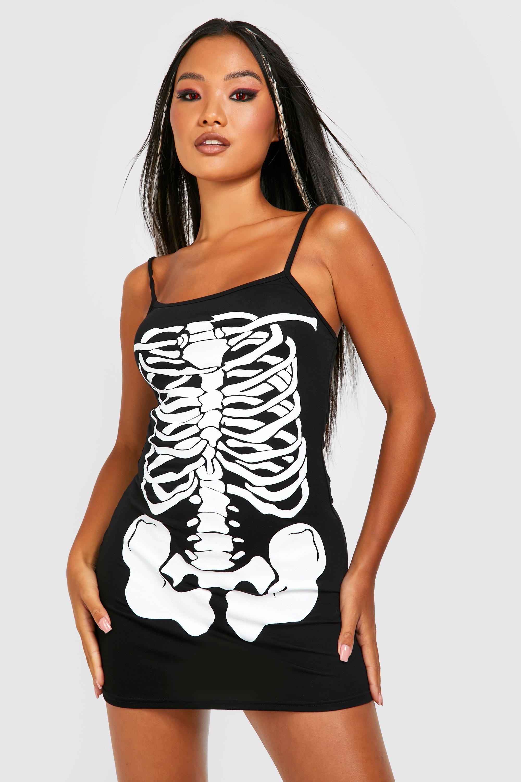 Boohoo 2025 skeleton dress