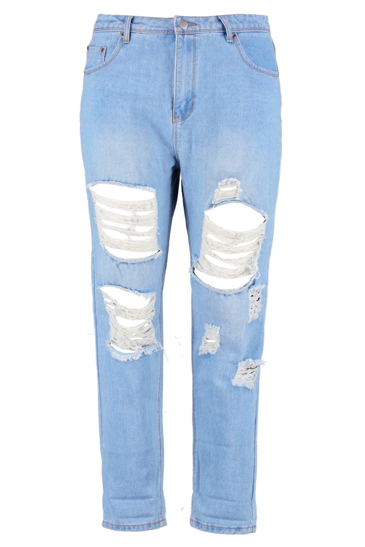 boohoo plus jeans