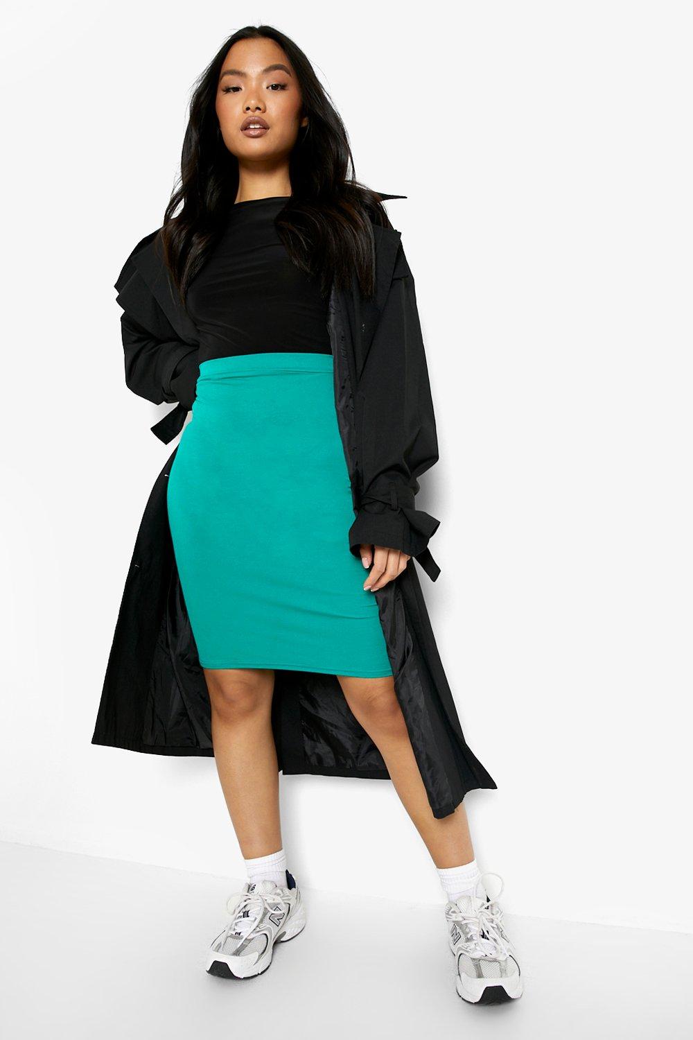 Petite midi bodycon skirt hotsell