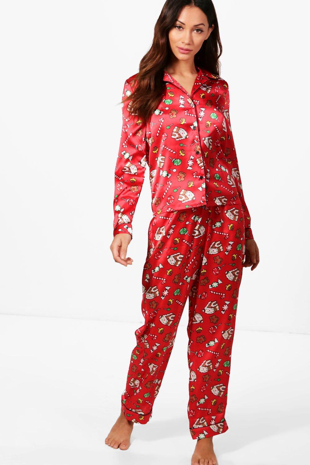 satin pyjamas