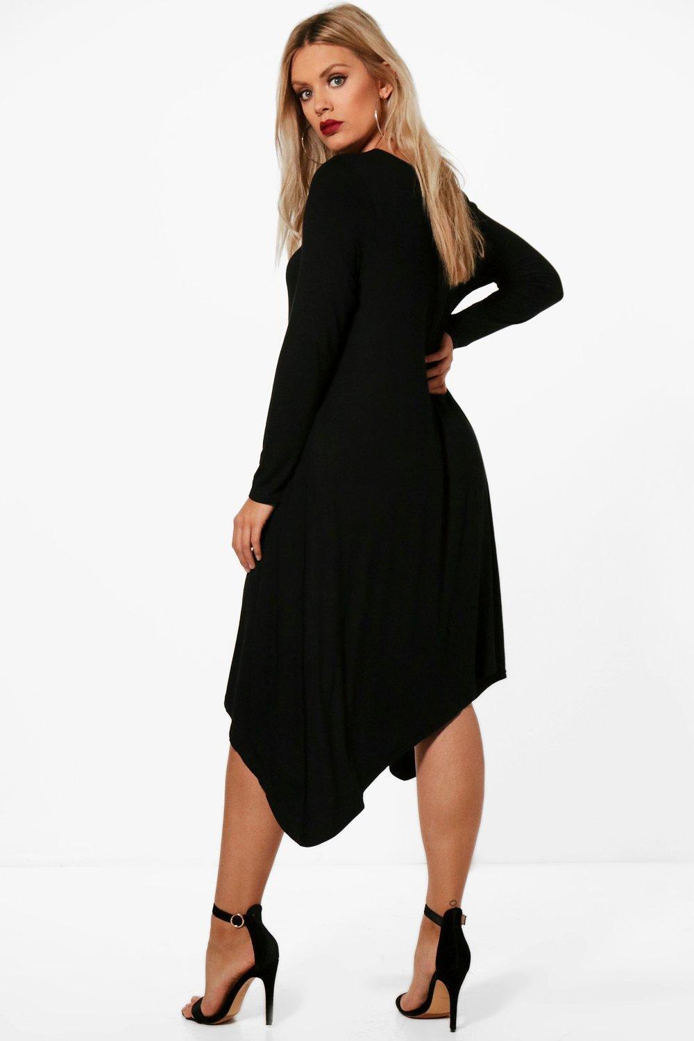 boohoo hanky hem dress