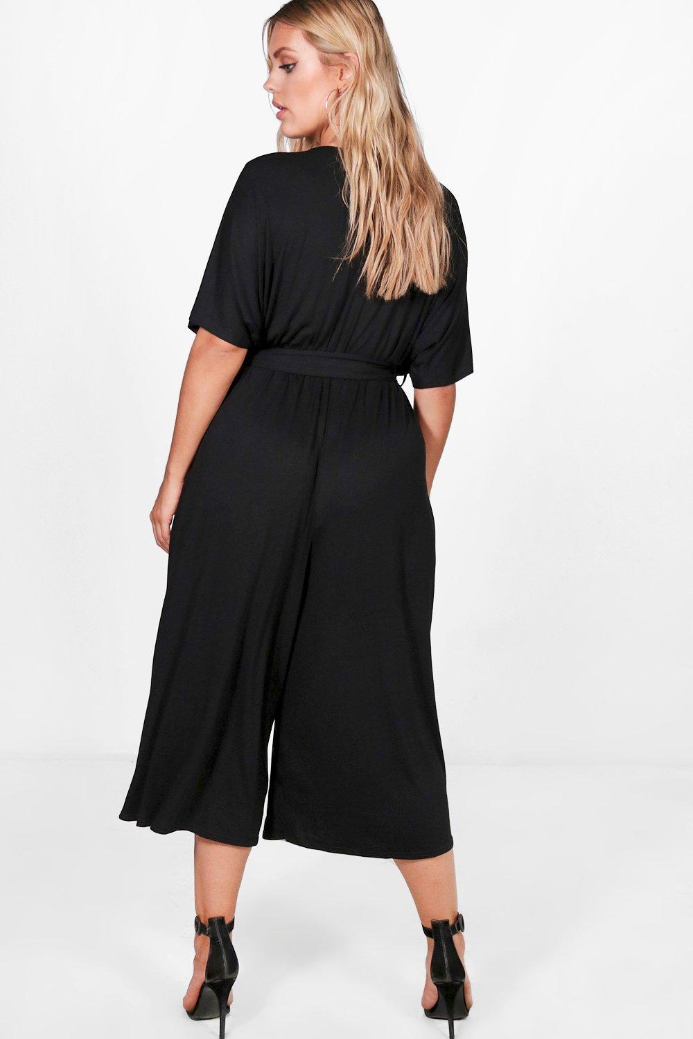 Wrap Jersey Jumpsuit