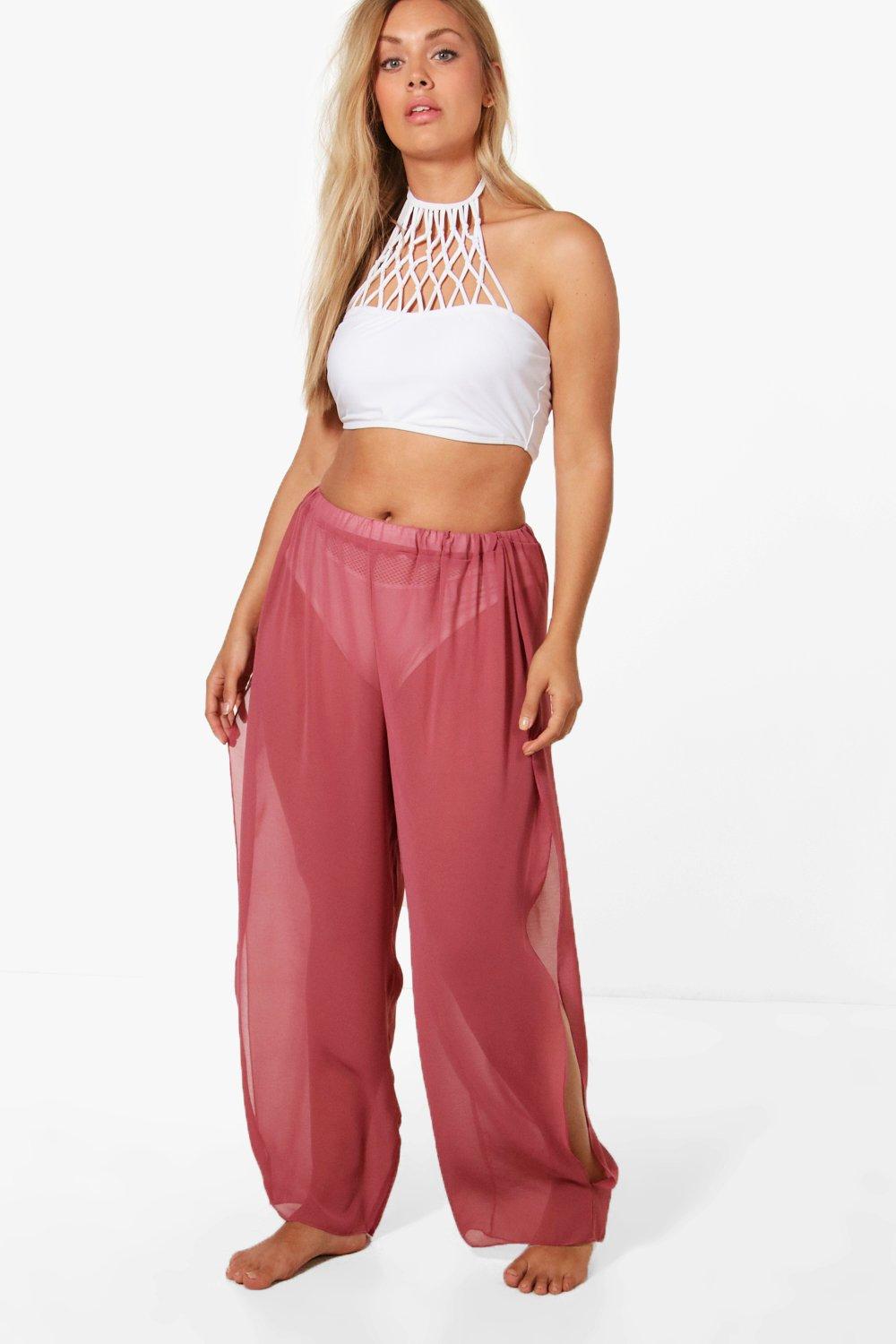 split beach pants