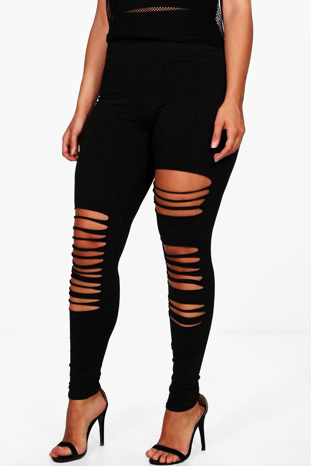 Plus Extreme Ripped Legging