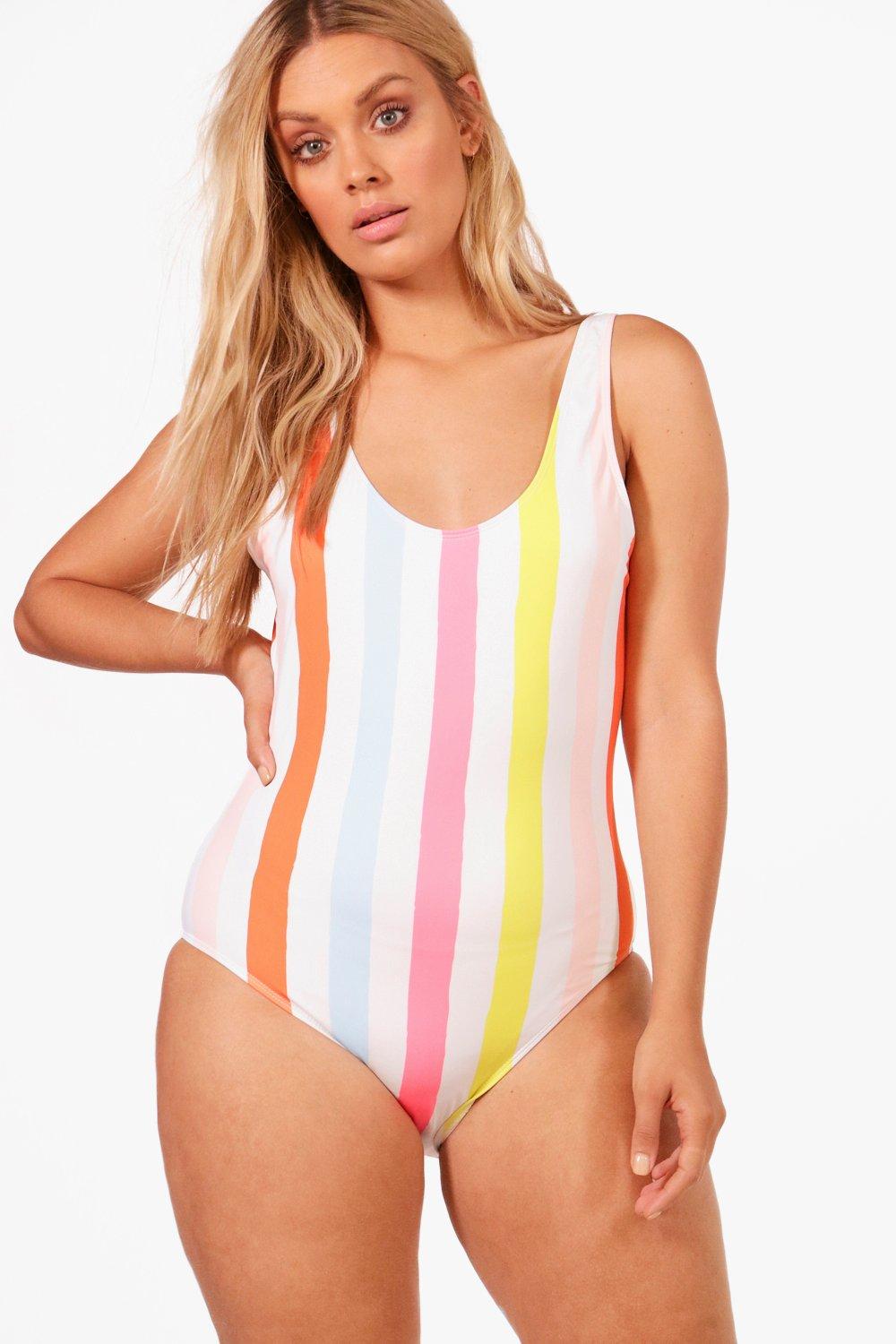 boohoo curve swimwear