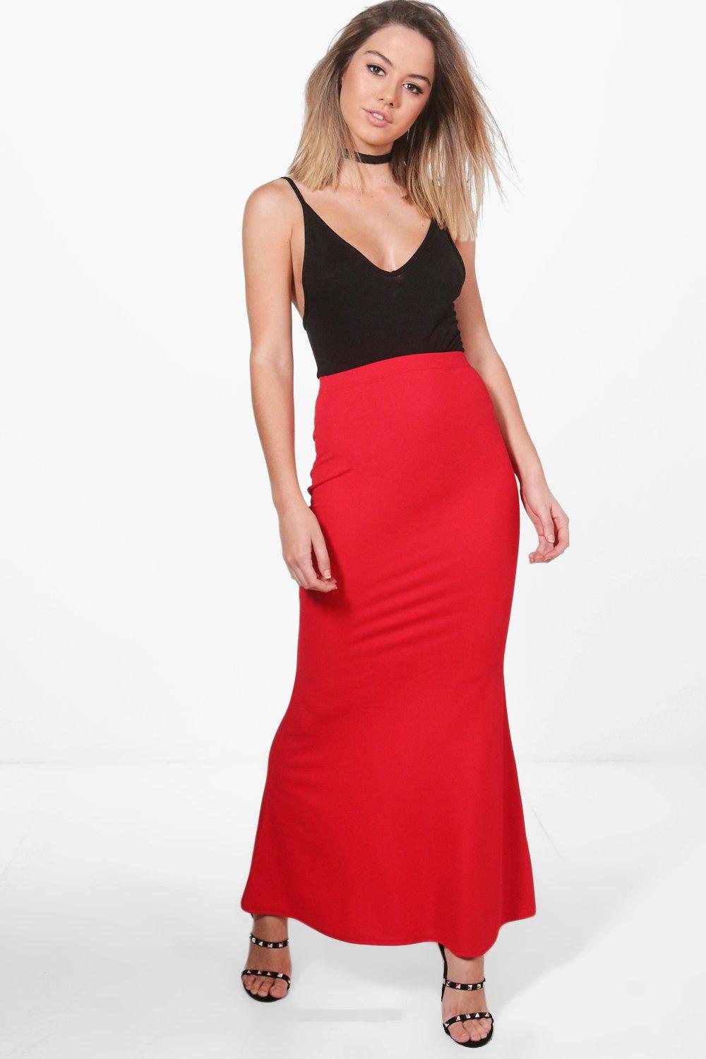 boohoo petite maxi skirt