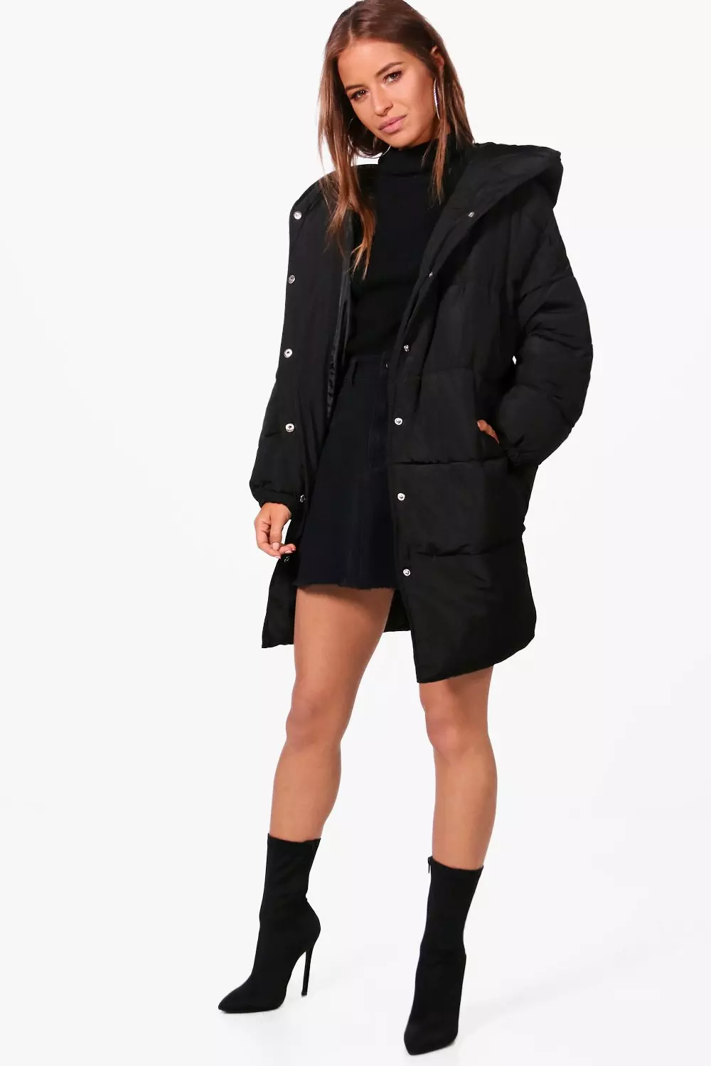 Padded petite clearance coat