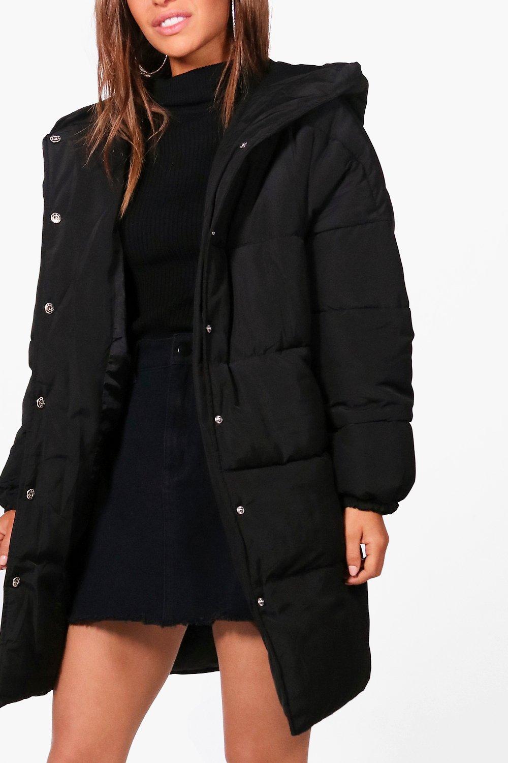 Women's petite padded on sale coats