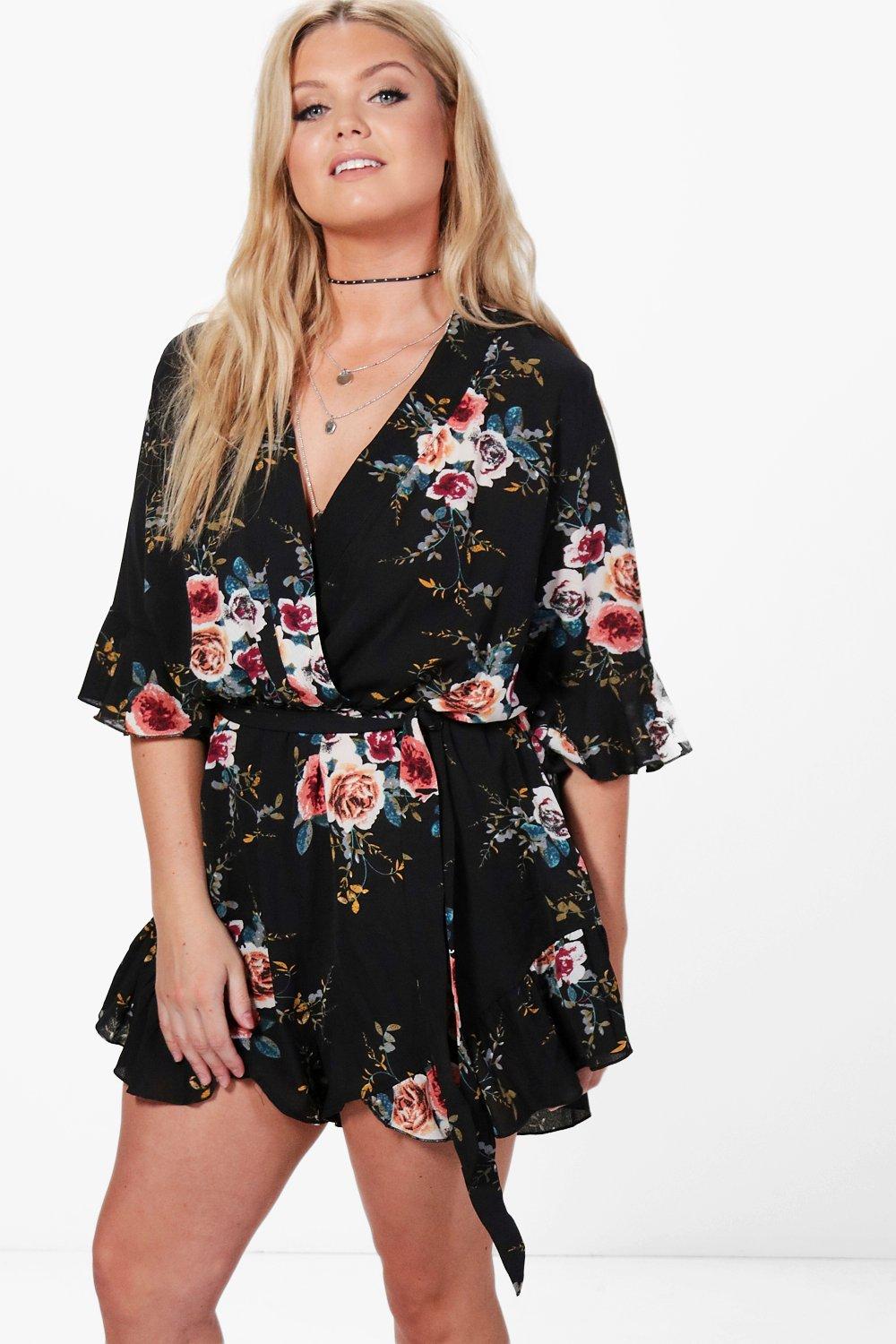 wrap playsuit uk