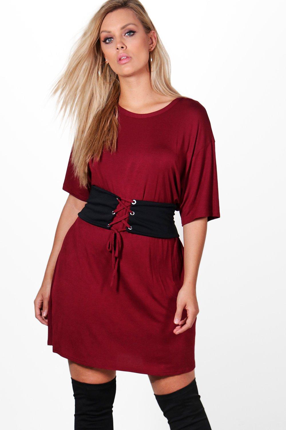 burgundy shirt dress uk