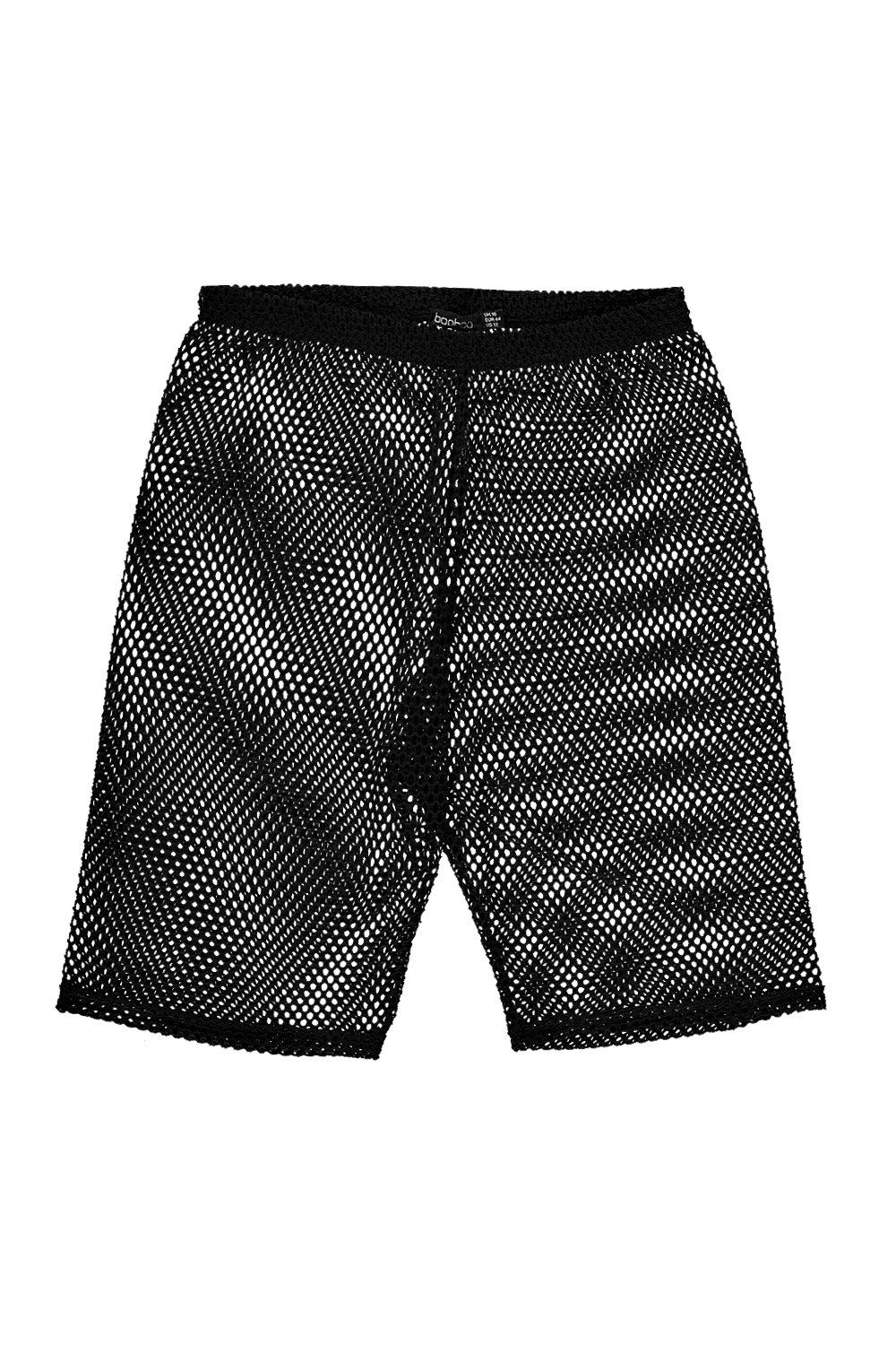 Plus Tiffany Fishnet Short