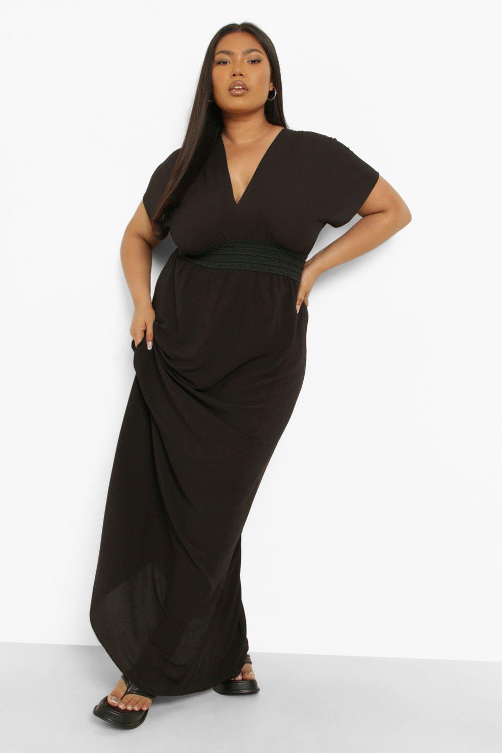 boohoo summer dresses plus size