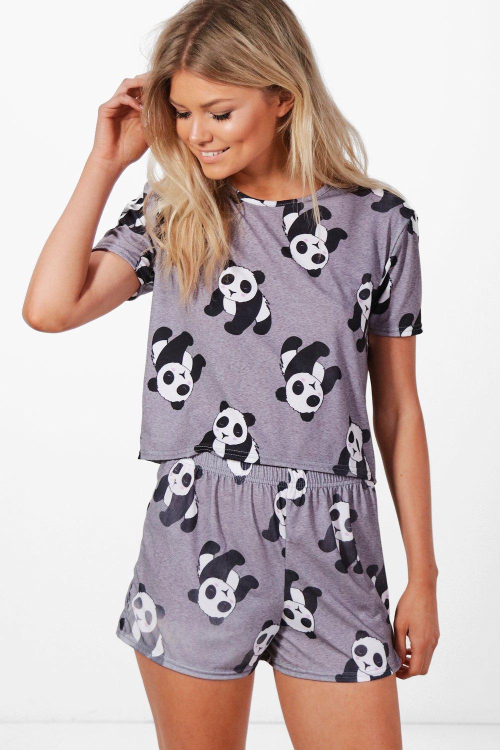 Panda pyjamas ladies sale