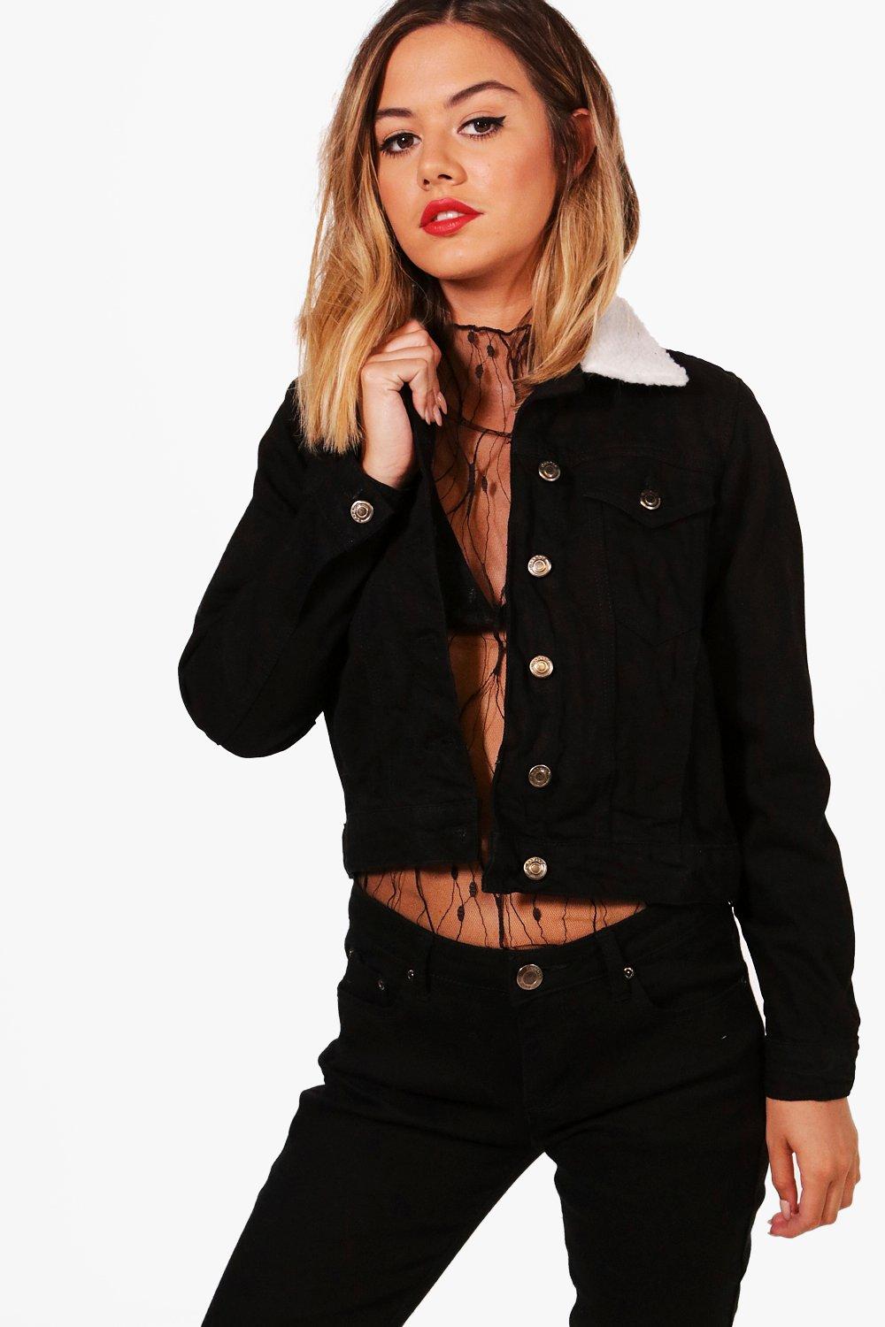 boohoo petite denim jacket