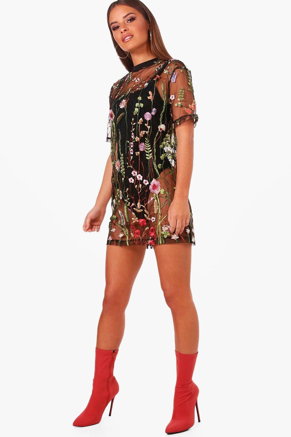 mesh t shirt outfit