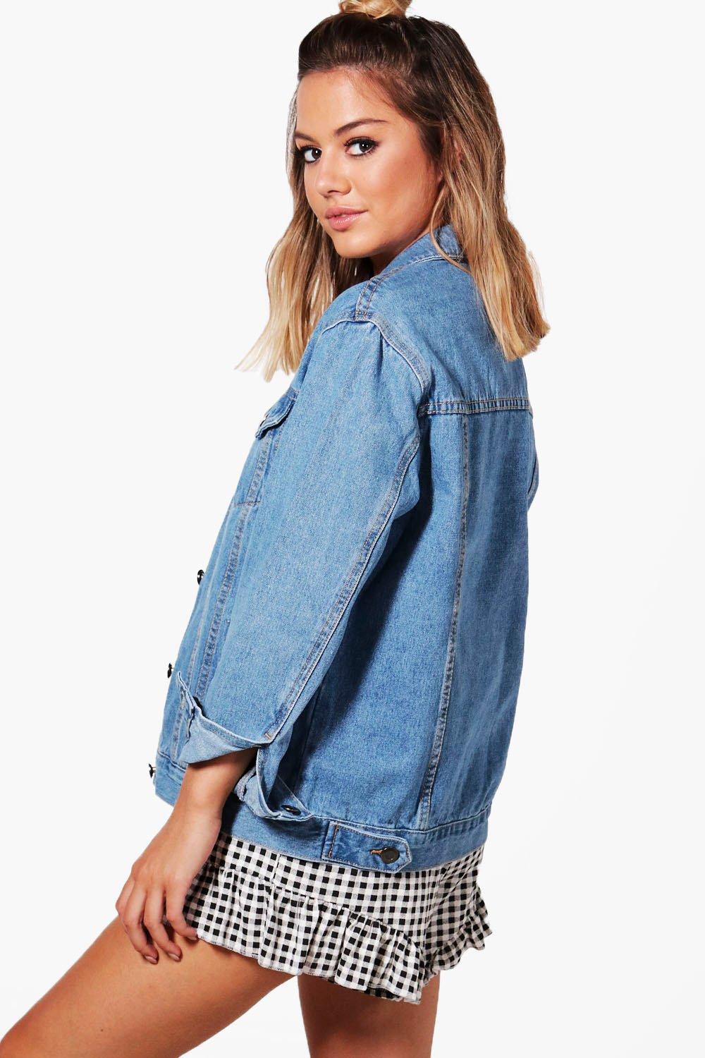 boohoo petite denim jacket