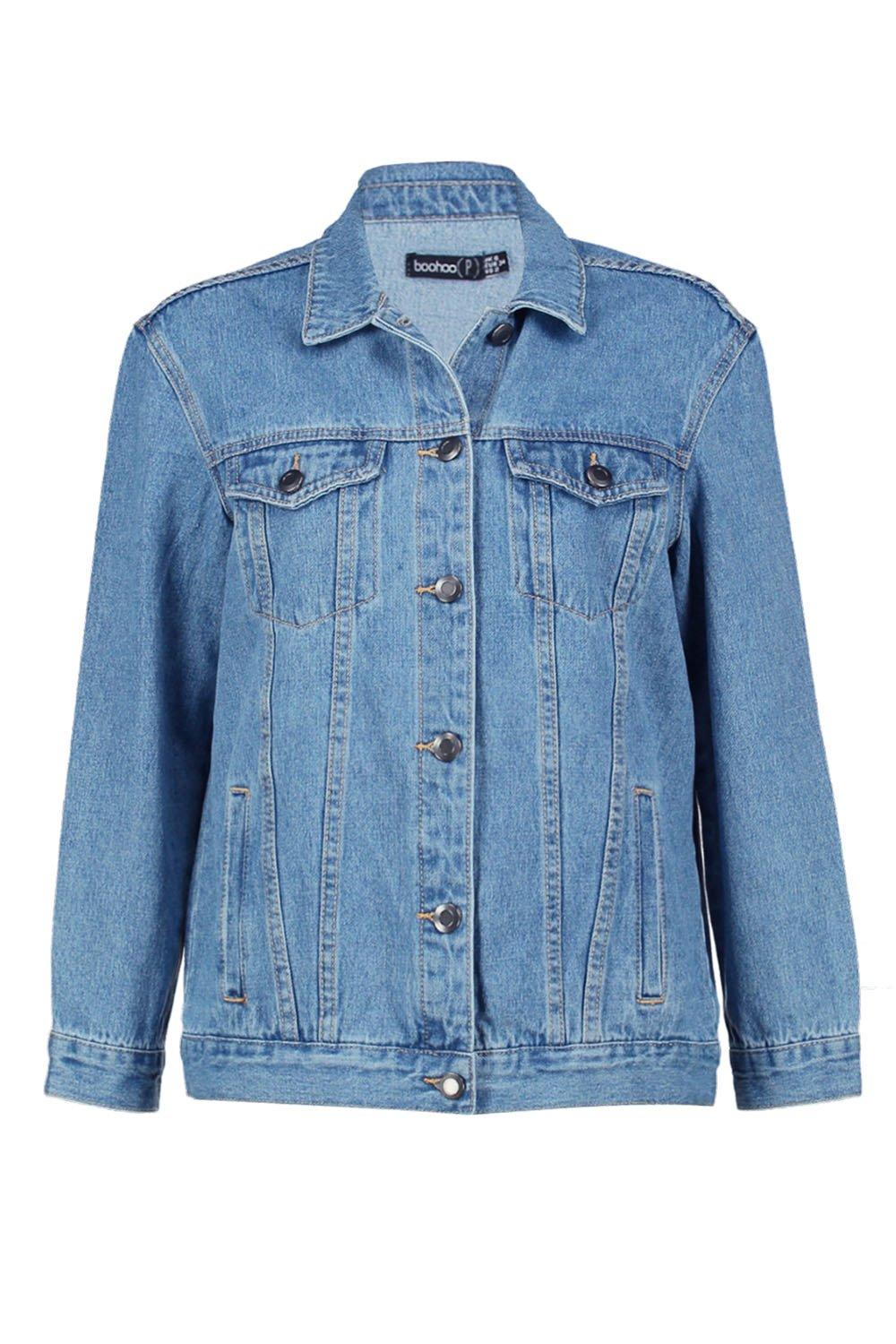 boyfriend fit denim jacket