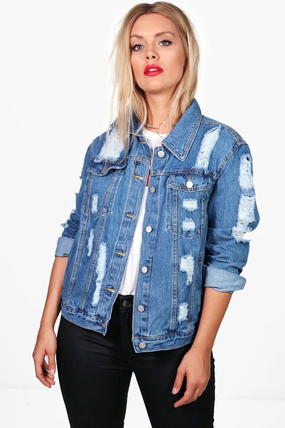 boohoo denim jacket